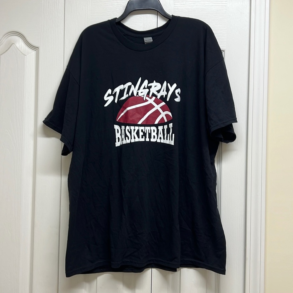 Gildan Black Heavy Cotton T-Shirt Size 2X